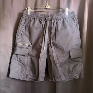 Forever 21 Men's Charcoal Cargo Shorts
